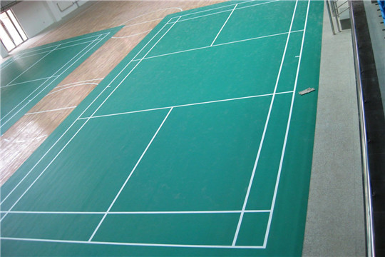 这也是国内一家运动地板公司成为赞助商;而由天速品牌和国际乒联共同