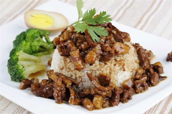 全优品双拼卤肉饭