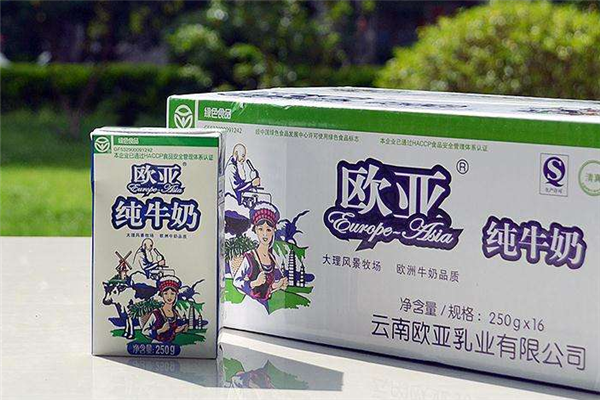 欧亚牛奶项目介绍辉山乳业加盟费用20-30万餐饮美食奶制品辉山乳业