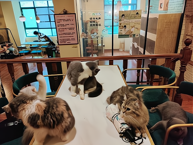 抓住创业机会！上海猫咖店到底需要多少启动资金？_加盟星百度招商加盟服务平台