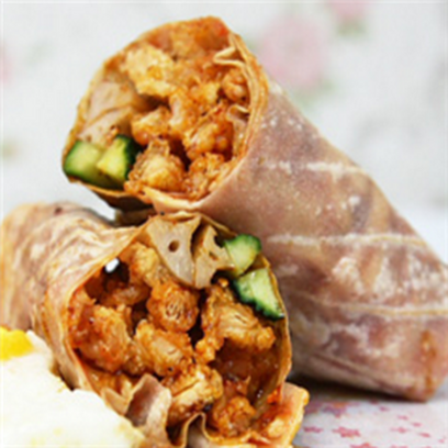 摆摊卖卤肉卷饼:小本创业,设备简单,赚钱大计等你来开启!