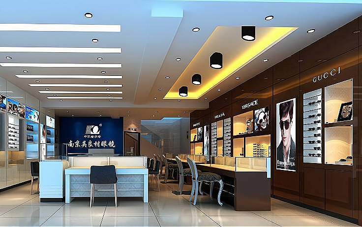 开一家枠牌眼镜加盟费多少大致需要56万元起