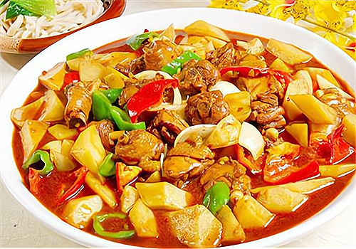 大盘鸡正宗大盘鸡加盟=全国最出名的大盘鸡加盟店
