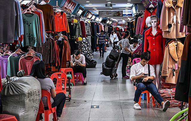 西安服装店进货首选!康复路批发市场揭秘!