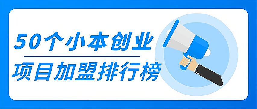 创业项目加盟项目创业项目(创业项目加盟排行榜哪个前景好)