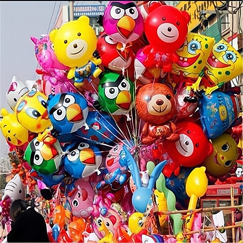 因为买卖气球其实也是一个销售生意,要与客户