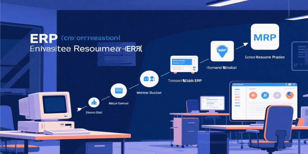 ERP概念演变：从MRP到现代智能ERP