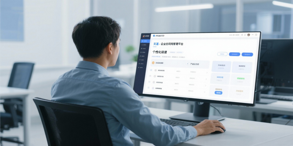 支道企业合同管理平台 | 零代码开发 | 个性化搭建
