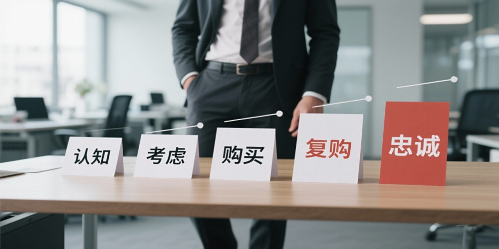 客户生命周期五个阶段 