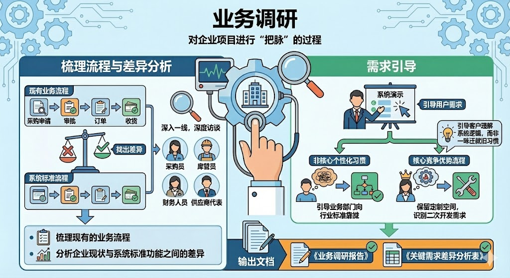 SRM业务调研与需求分析流程