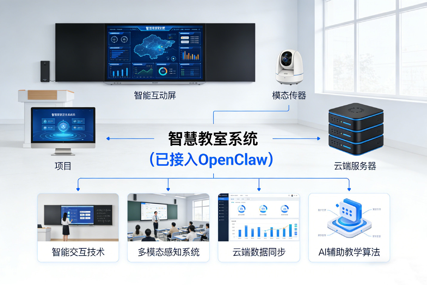嵌入式课程中的项目类型与实训方向展示