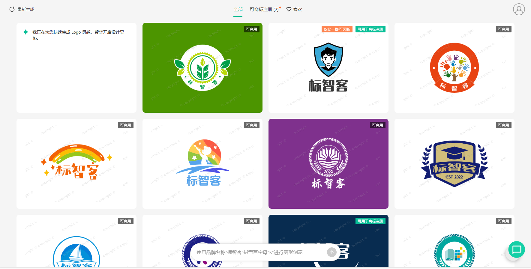 Logo商标注册流程图