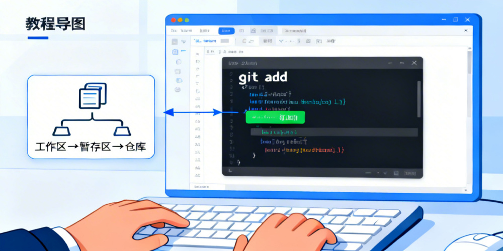 如何将文件添加到暂存区？